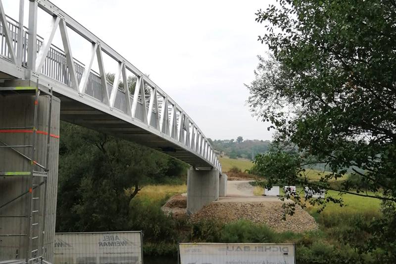 ABEL & WEIMAR, Brücke Lahnradweg Ingenieurbau 