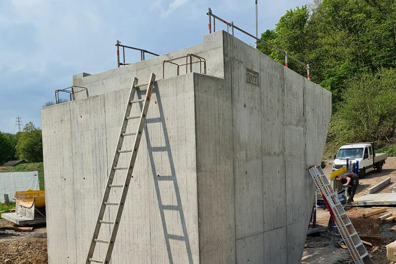 ABEL & WEIMAR, Brücke Lahnradweg Ingenieurbau