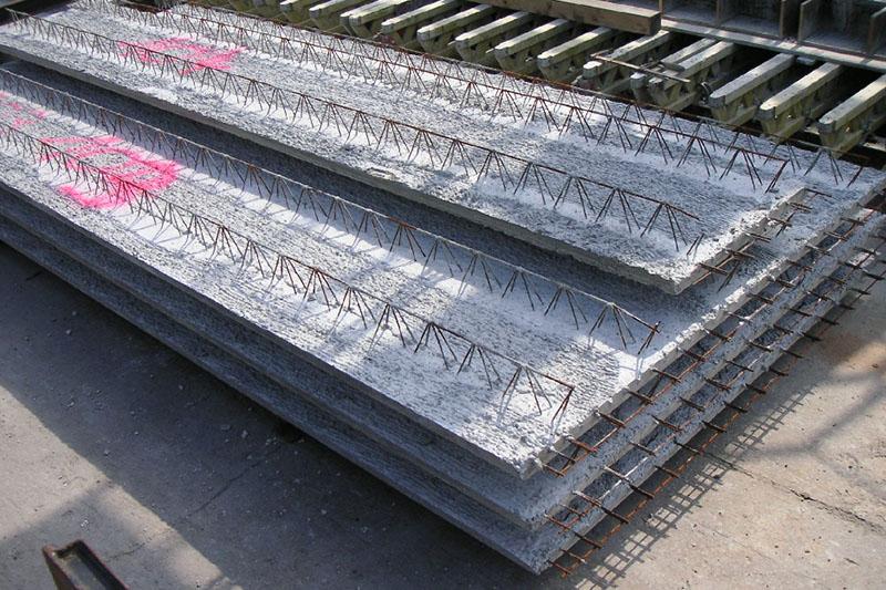 Betonfertigbauteil Baustelle Kellerbau 