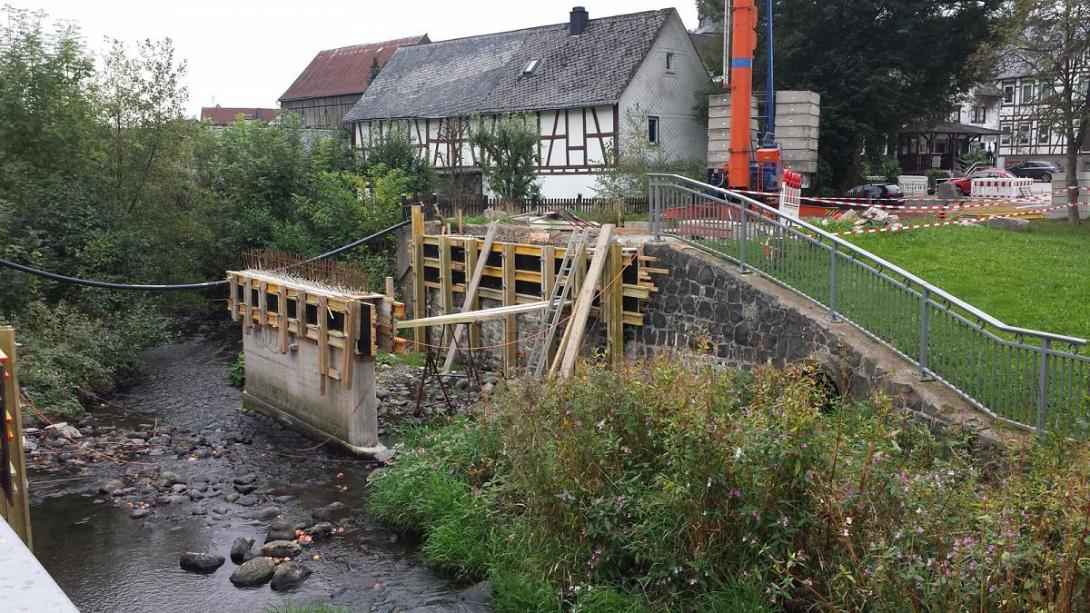 Ingenieurbau Brücke Holzhausen 