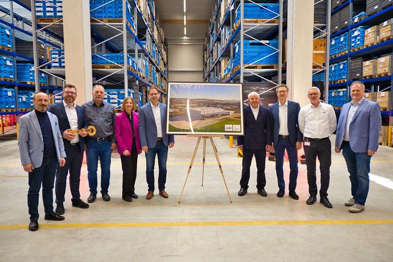 Eröffnungsfeier DEUTZ AG Herschbach Logistikhalle Schlüsselfertig Hallenbau Dickopf-Bau