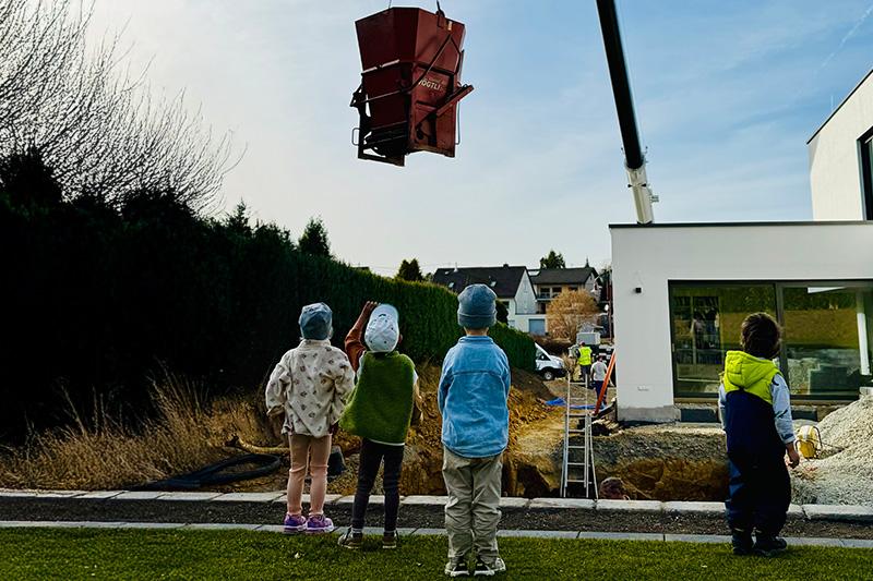 Karriere Ausbildung Azubis Nachwuchs Dickopf-Bau Baustelle Eigentumshaus 