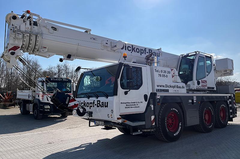 Kranwagenverleih  Dickopf-Bau