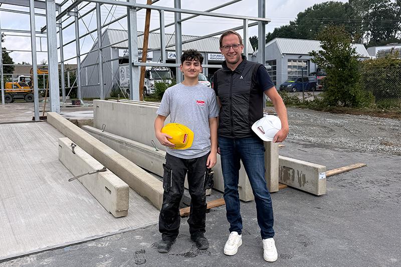 Ausbildung Maurer Dickopf-Bau Baustelle Taha Kaymak