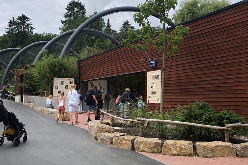Industriebau Gewerbebau Zoo Opelzoo Baustelle 4