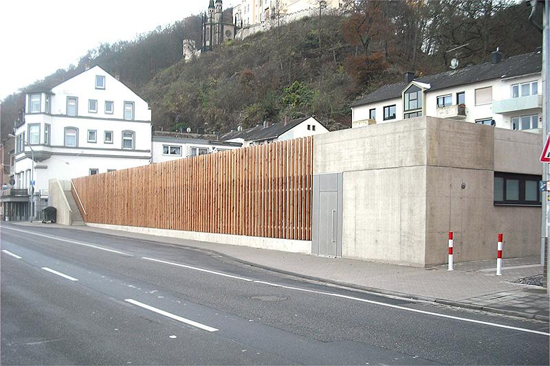 Parkdeck Schloss Stolzenfels - Koblenz Öffentlicher Hochbau